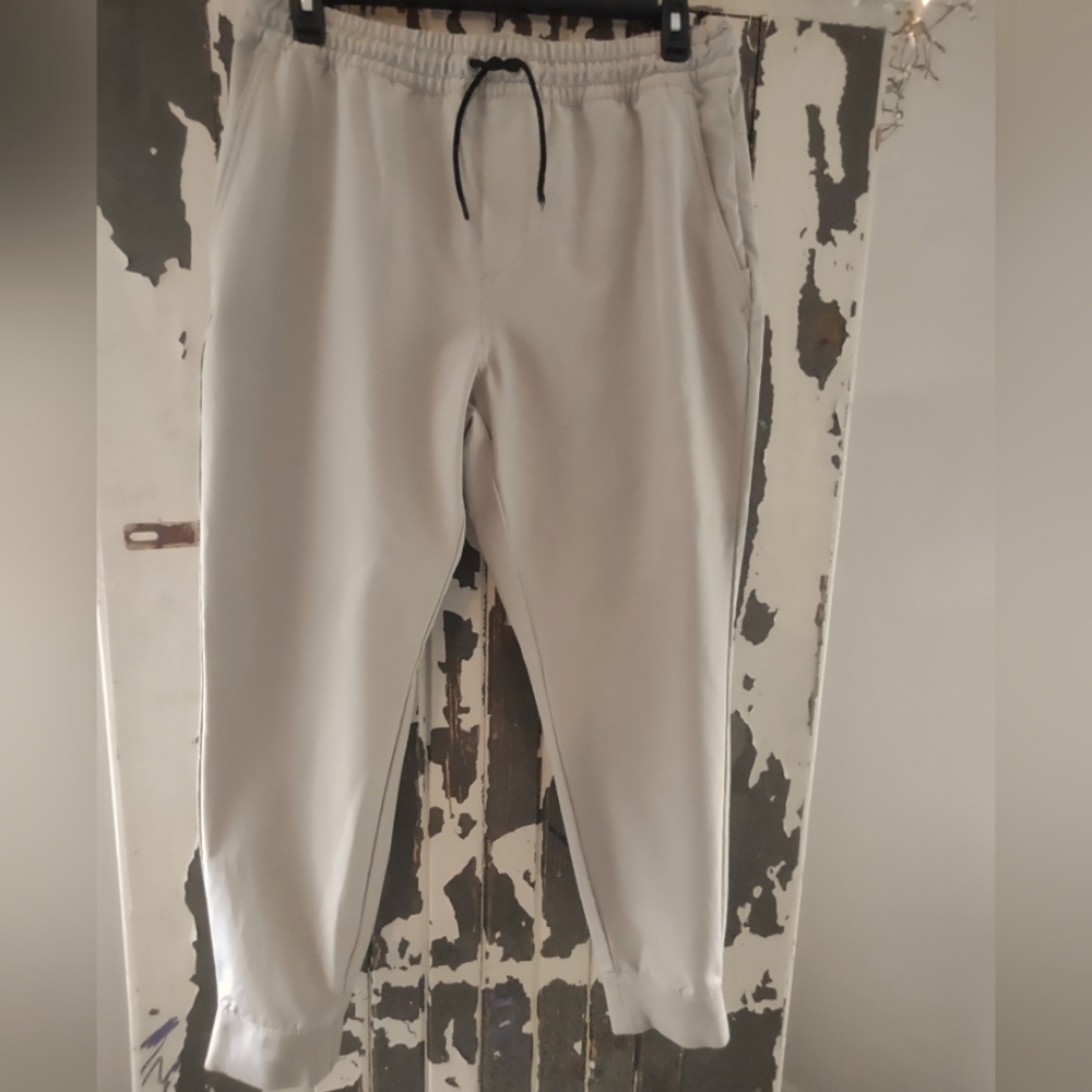 TAN JOGGERS STRETCHTECH LARGE BY OLD NAVY